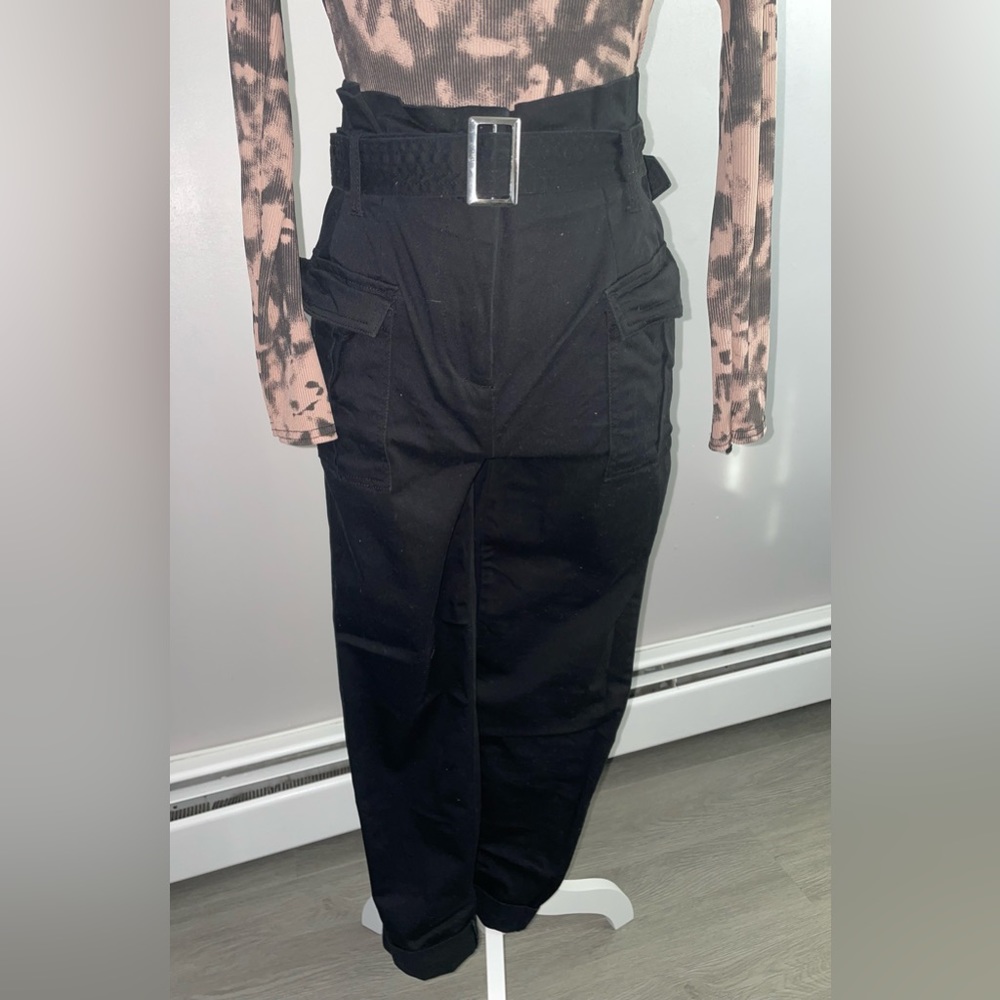Black Cargo Pants